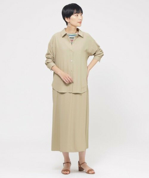 EVEX by KRIZIA  (大きいサイズ) / エヴェックス バイ クリツィア (オオキイサイズ) その他トップス | 【L】【接触冷感】【吸水速乾】【UV対策】【ウォッシャブル】kireriシャツブラウス | 詳細4