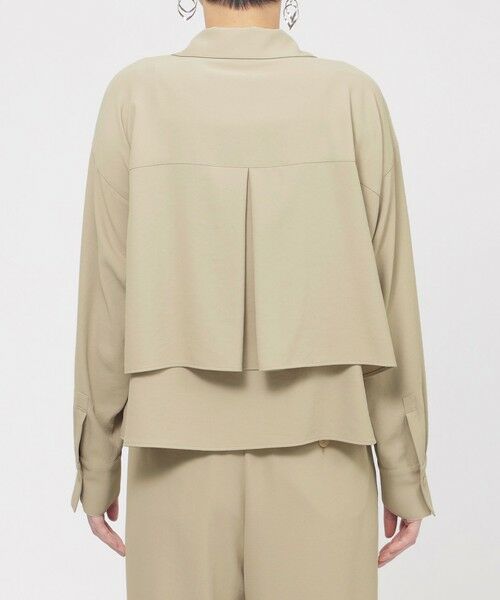 EVEX by KRIZIA  (大きいサイズ) / エヴェックス バイ クリツィア (オオキイサイズ) その他トップス | 【L】【接触冷感】【吸水速乾】【UV対策】【ウォッシャブル】kireriレイヤードシャツ | 詳細5