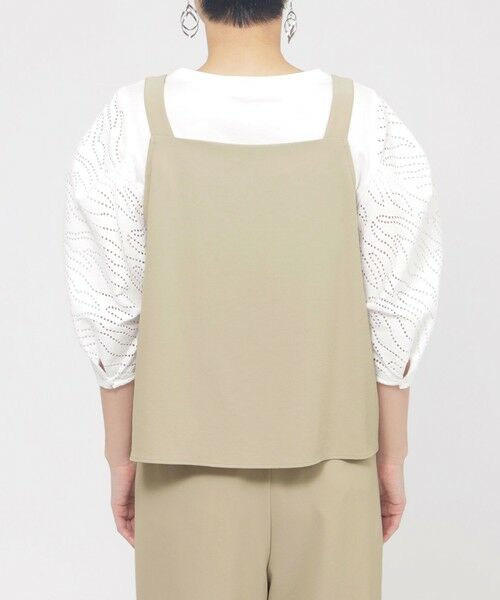 EVEX by KRIZIA  (大きいサイズ) / エヴェックス バイ クリツィア (オオキイサイズ) その他トップス | 【L】【接触冷感】【吸水速乾】【UV対策】【ウォッシャブル】kireriレイヤードシャツ | 詳細8