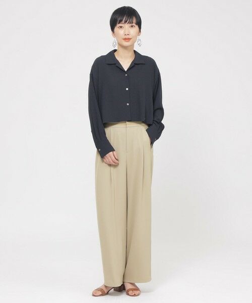 EVEX by KRIZIA  (大きいサイズ) / エヴェックス バイ クリツィア (オオキイサイズ) その他トップス | 【L】【接触冷感】【吸水速乾】【UV対策】【ウォッシャブル】kireriレイヤードシャツ | 詳細1