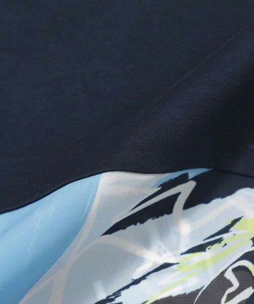 EVEX by KRIZIA  (大きいサイズ) / エヴェックス バイ クリツィア (オオキイサイズ) その他トップス | 【L】【ウォシャブル】フラワープリントコンビカットソー | 詳細8