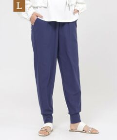 EVEX by KRIZIA  (大きいサイズ) / エヴェックス バイ クリツィア (オオキイサイズ) その他パンツ | 【L】【接触冷感】【UVカット】【ウォッシャブル】メリルハイテンションジョガーパンツ