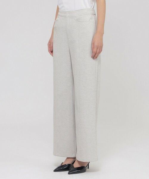 EVEX by KRIZIA (大きいサイズ) / エヴェックス バイ クリツィア (オオキイサイズ) その他パンツ | 【L】【防透け】【吸水速乾】【接触冷感】【UV対策】3Sオックスセミワイドパンツ | 詳細4