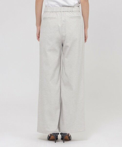 EVEX by KRIZIA (大きいサイズ) / エヴェックス バイ クリツィア (オオキイサイズ) その他パンツ | 【L】【防透け】【吸水速乾】【接触冷感】【UV対策】3Sオックスセミワイドパンツ | 詳細5