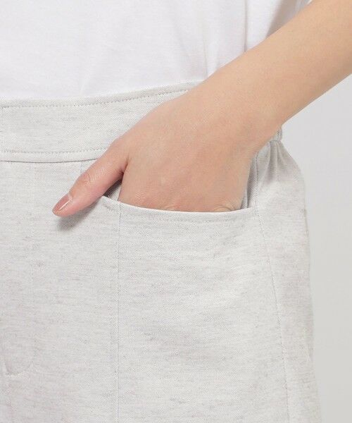 EVEX by KRIZIA (大きいサイズ) / エヴェックス バイ クリツィア (オオキイサイズ) その他パンツ | 【L】【防透け】【吸水速乾】【接触冷感】【UV対策】3Sオックスセミワイドパンツ | 詳細6