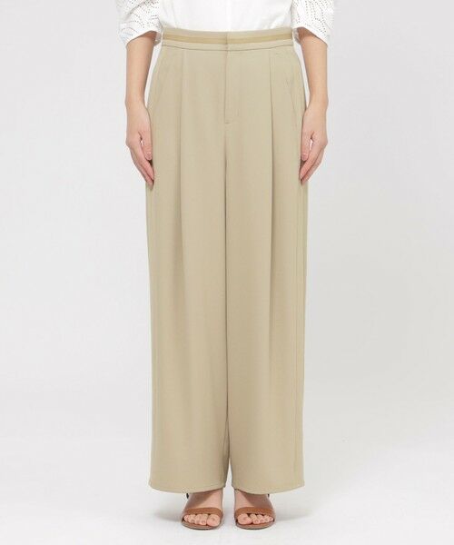 EVEX by KRIZIA  (大きいサイズ) / エヴェックス バイ クリツィア (オオキイサイズ) その他パンツ | 【L】【接触冷感】【吸水速乾】【UV対策】【ウォッシャブル】kireriワイドパンツ | 詳細3