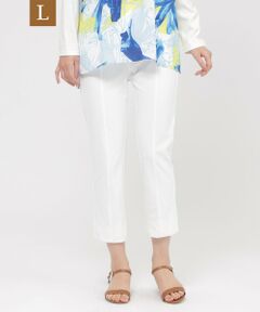 EVEX by KRIZIA  (大きいサイズ) / エヴェックス バイ クリツィア (オオキイサイズ) その他パンツ | 【L】【接触冷感】【UVカット】【ウォッシャブル】メリルハイテンションクロップドパンツ