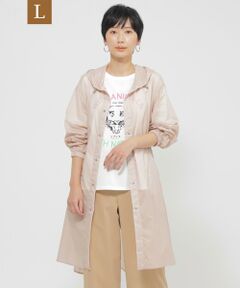 EVEX by KRIZIA  (大きいサイズ) / エヴェックス バイ クリツィア (オオキイサイズ) その他アウター | 【L】【はっ水】【ウォッシャブル】シアーストレッチパッカブルコート
