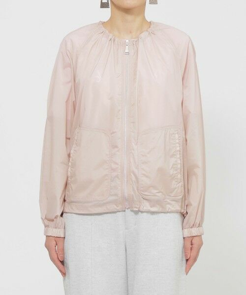 EVEX by KRIZIA  (大きいサイズ) / エヴェックス バイ クリツィア (オオキイサイズ) テーラードジャケット | 【L】【カタログ掲載品】【はっ水】【ウォッシャブル】シアーストレッチブルゾン | 詳細3