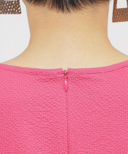 EVEX by KRIZIA  (大きいサイズ) / エヴェックス バイ クリツィア (オオキイサイズ) その他トップス | 【L】【カタログ掲載品】【1枚で決まる】【ウォッシャブル】サッカーストレッチフレアブラウス | 詳細8