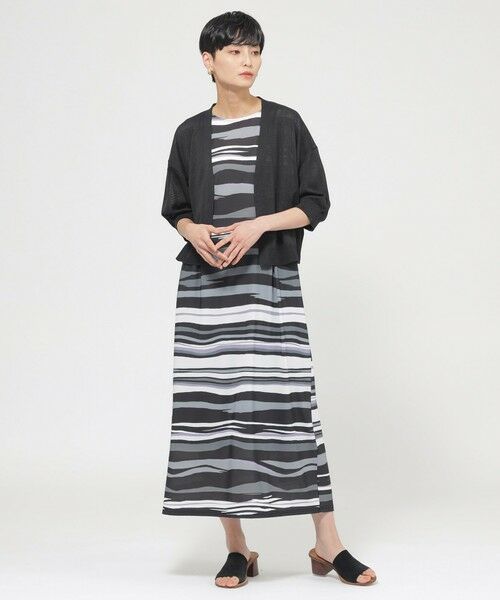 EVEX by KRIZIA  (大きいサイズ) / エヴェックス バイ クリツィア (オオキイサイズ) その他トップス | 【L】【ウォッシャブル】ハイゲージドライボレロ | 詳細2