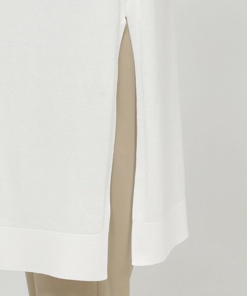 EVEX by KRIZIA  (大きいサイズ) / エヴェックス バイ クリツィア (オオキイサイズ) その他トップス | 【L】【ウォッシャブル】ドライタッチコットンニットロングジレ | 詳細7