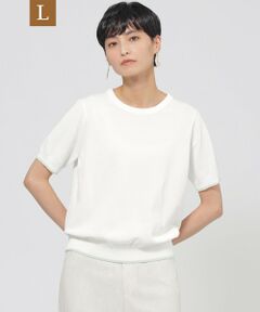 EVEX by KRIZIA  (大きいサイズ) / エヴェックス バイ クリツィア (オオキイサイズ) その他トップス | 【L】【カタログ掲載品】【接触冷感】【ウォッシャブル】テックスブリッドクールニットプルオーバー