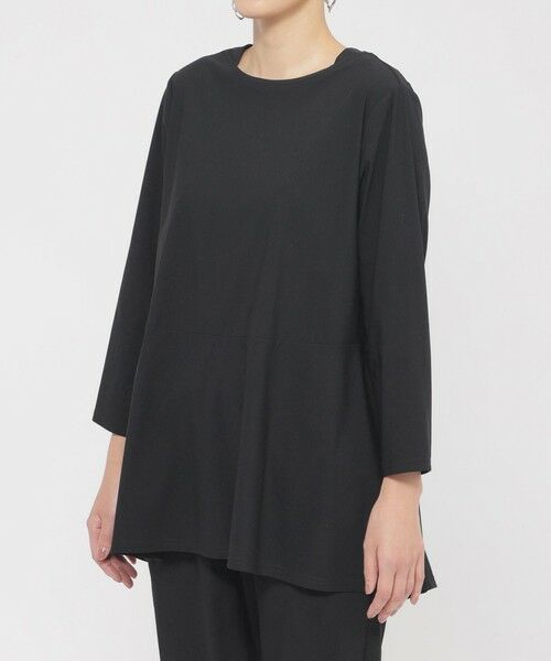 EVEX by KRIZIA (大きいサイズ) / エヴェックス バイ クリツィア (オオキイサイズ) その他トップス | 【L】【接触冷感】【UV対策】【ウォッシャブル】ハイゲージメリルチュニックカットソー | 詳細5