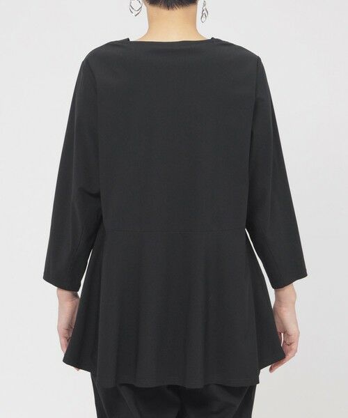 EVEX by KRIZIA (大きいサイズ) / エヴェックス バイ クリツィア (オオキイサイズ) その他トップス | 【L】【接触冷感】【UV対策】【ウォッシャブル】ハイゲージメリルチュニックカットソー | 詳細6