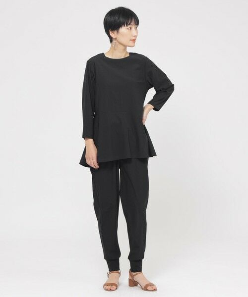 EVEX by KRIZIA (大きいサイズ) / エヴェックス バイ クリツィア (オオキイサイズ) その他トップス | 【L】【接触冷感】【UV対策】【ウォッシャブル】ハイゲージメリルチュニックカットソー | 詳細2