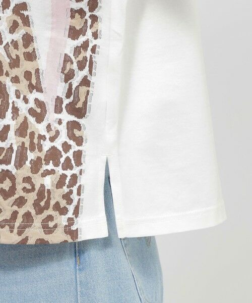 EVEX by KRIZIA  (大きいサイズ) / エヴェックス バイ クリツィア (オオキイサイズ) その他トップス | 【L】【カタログ掲載品】【ウォッシャブル】パンサーモチーフジャカードカットソー | 詳細7