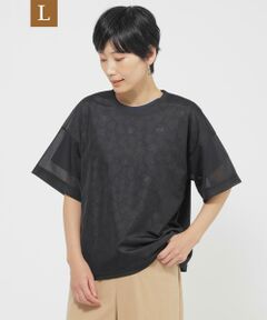 EVEX by KRIZIA  (大きいサイズ) / エヴェックス バイ クリツィア (オオキイサイズ) その他トップス | 【L】【カタログ掲載品】【ウォッシャブル】ソフトシアーカットソー