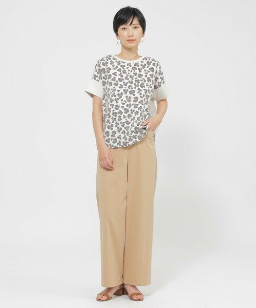 EVEX by KRIZIA  (大きいサイズ) / エヴェックス バイ クリツィア (オオキイサイズ) その他トップス | 【L】【ウォッシャブル】パンサードットプリントカットソー | 詳細1