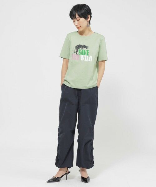 EVEX by KRIZIA  (大きいサイズ) / エヴェックス バイ クリツィア (オオキイサイズ) その他トップス | 【L】【カタログ掲載品】【ウォッシャブル】アニマルロゴプリントカットソー | 詳細4