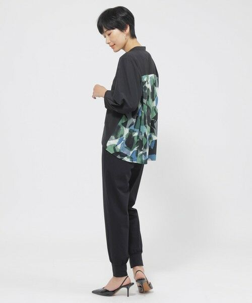 EVEX by KRIZIA  (大きいサイズ) / エヴェックス バイ クリツィア (オオキイサイズ) その他トップス | 【L】【接触冷感】【UV対策】【ウォッシャブル】ペイントドットコンビプルオーバー | 詳細1