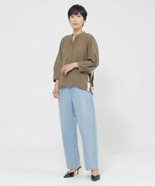 EVEX by KRIZIA  (大きいサイズ) / エヴェックス バイ クリツィア (オオキイサイズ) その他トップス | 【L】【接触冷感】【UV対策】【ウォッシャブル】ペイントドットコンビプルオーバー | 詳細2