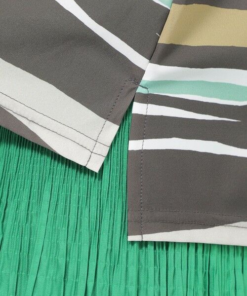 EVEX by KRIZIA  (大きいサイズ) / エヴェックス バイ クリツィア (オオキイサイズ) その他トップス | 【L】【カタログ掲載品】【接触冷感】【UV対策】【ウォッシャブル】コンチェロアニマルボーダーカットソー | 詳細8