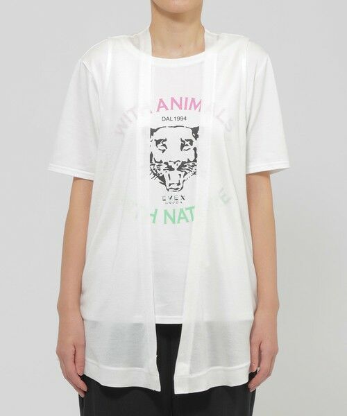 EVEX by KRIZIA  (大きいサイズ) / エヴェックス バイ クリツィア (オオキイサイズ) その他トップス | 【L】【接触冷感】【ウォッシャブル】リヨセルジャージ—ジレ | 詳細5