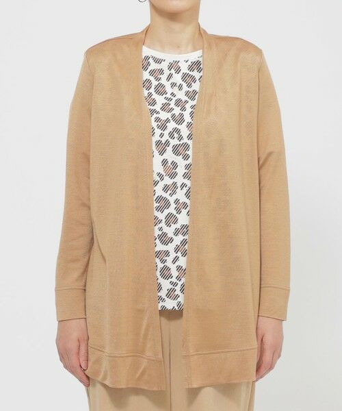 EVEX by KRIZIA  (大きいサイズ) / エヴェックス バイ クリツィア (オオキイサイズ) その他トップス | 【L】【接触冷感】【ウォッシャブル】リヨセルジャージ—カーディガン | 詳細6