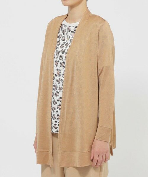 EVEX by KRIZIA  (大きいサイズ) / エヴェックス バイ クリツィア (オオキイサイズ) その他トップス | 【L】【接触冷感】【ウォッシャブル】リヨセルジャージ—カーディガン | 詳細7