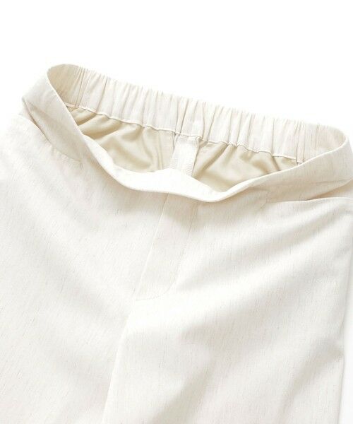 EVEX by KRIZIA  (大きいサイズ) / エヴェックス バイ クリツィア (オオキイサイズ) その他パンツ | 【L】【カタログ掲載品】【ウォッシャブル】コットン麻ブレンドストレッチワイドストレートパンツ | 詳細9