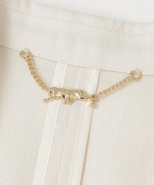 EVEX by KRIZIA  (大きいサイズ) / エヴェックス バイ クリツィア (オオキイサイズ) テーラードジャケット | 【L】【カタログ掲載品】【ウォッシャブル】シアーヴィンテージスラブテーラージャケット | 詳細8