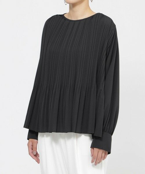 EVEX by KRIZIA  (大きいサイズ) / エヴェックス バイ クリツィア (オオキイサイズ) その他トップス | 【L】【ウォッシャブル】デシンプリーツプルオーバーブラウス | 詳細3