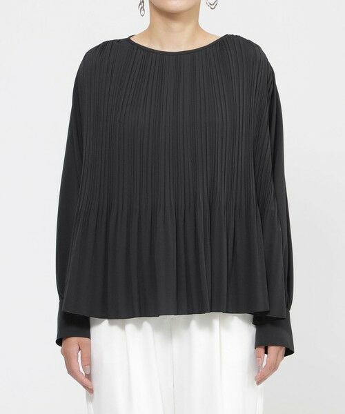 EVEX by KRIZIA  (大きいサイズ) / エヴェックス バイ クリツィア (オオキイサイズ) その他トップス | 【L】【ウォッシャブル】デシンプリーツプルオーバーブラウス | 詳細2