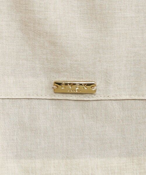 EVEX by KRIZIA  (大きいサイズ) / エヴェックス バイ クリツィア (オオキイサイズ) その他トップス | 【L】【接触冷感】【UV対策】【ウォッシャブル】リネンライクタンブラーショートブラウス | 詳細8