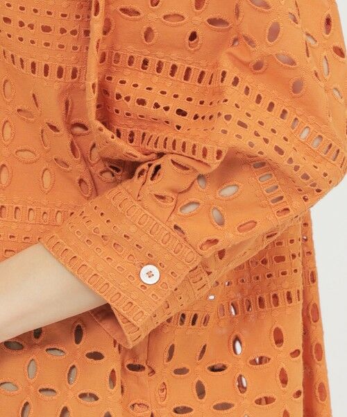 EVEX by KRIZIA  (大きいサイズ) / エヴェックス バイ クリツィア (オオキイサイズ) その他トップス | 【L】【カタログ掲載品】【ウォッシャブル】タイルエンブロイダリーブラウス | 詳細7