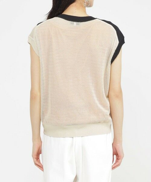 EVEX by KRIZIA  (大きいサイズ) / エヴェックス バイ クリツィア (オオキイサイズ) その他トップス | 【L】【カタログ掲載品】【ウォッシャブル】パンサージャカードメッシュニット | 詳細5