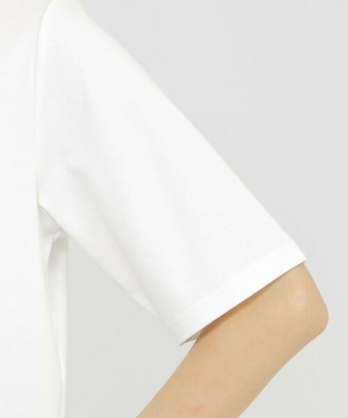EVEX by KRIZIA  (大きいサイズ) / エヴェックス バイ クリツィア (オオキイサイズ) その他トップス | 【L】【カタログ掲載品】【接触冷感】【ウォッシャブル】超冷感コットンスムースホットフィットロゴＴシャツ | 詳細7