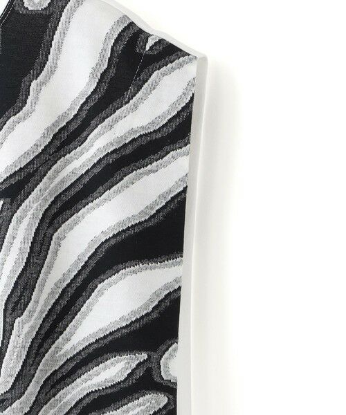 EVEX by KRIZIA  (大きいサイズ) / エヴェックス バイ クリツィア (オオキイサイズ) その他トップス | 【L】【カタログ掲載品】【ウォッシャブル】アニマルカットジャカードノースリーブカットソー | 詳細3