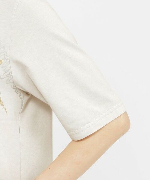 EVEX by KRIZIA  (大きいサイズ) / エヴェックス バイ クリツィア (オオキイサイズ) その他トップス | 【L】【SANYO Style EDITION掲載】【接触冷感】【ウォッシャブル】メタリックゼブラプリントカットソー | 詳細7