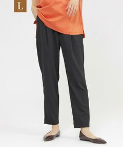 EVEX by KRIZIA  (大きいサイズ) / エヴェックス バイ クリツィア (オオキイサイズ) その他パンツ | 【L】【多機能】【接触冷感】【吸水速乾】【防透】【防しわ】【UV対策】マルチファンクションツイルテーパードパンツ