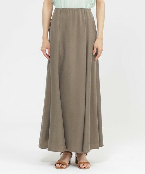 EVEX by KRIZIA  (大きいサイズ) / エヴェックス バイ クリツィア (オオキイサイズ) ロング・マキシ丈スカート | 【L】【カタログ掲載品】ライトキュプラマーメイドスカート | 詳細5