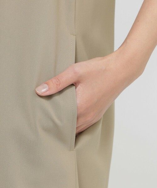 EVEX by KRIZIA  (大きいサイズ) / エヴェックス バイ クリツィア (オオキイサイズ) ロング・マキシ丈ワンピース | 【L】【接触冷感】【防しわ】【防透け】【ウォッシャブル】ドライタッチジャンパースカート | 詳細7