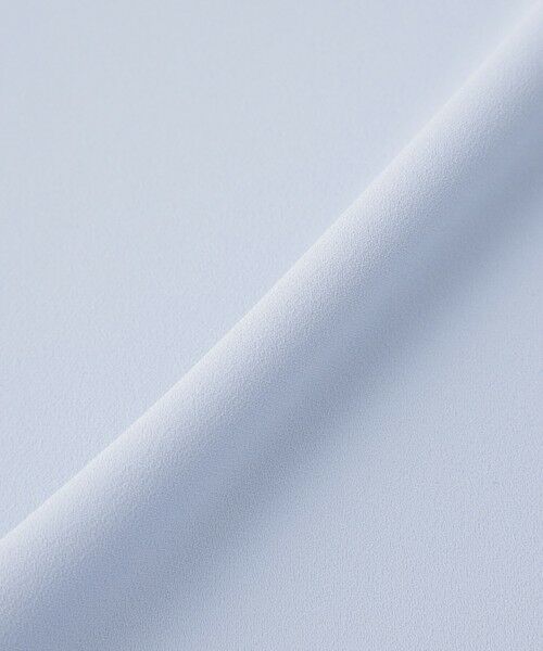 EVEX by KRIZIA  (大きいサイズ) / エヴェックス バイ クリツィア (オオキイサイズ) その他トップス | 【L】【夏でもさらっと】【吸水速乾】【ウォシャブル】バックサテンジョーゼットブラウス | 詳細10