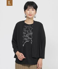 EVEX by KRIZIA  (大きいサイズ) / エヴェックス バイ クリツィア (オオキイサイズ) その他トップス | 【L】【日傘級の遮熱機能！】【遮熱】【UV対策】【ウォシャブル】サンシェードカーディガン