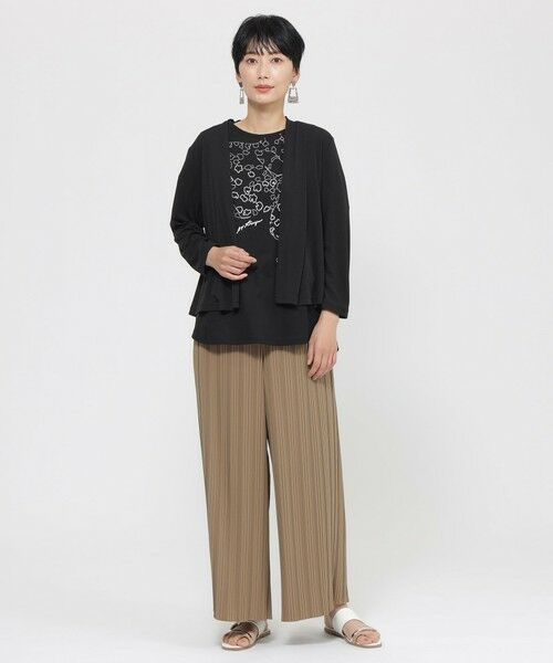 EVEX by KRIZIA  (大きいサイズ) / エヴェックス バイ クリツィア (オオキイサイズ) その他トップス | 【L】【日傘級の遮熱機能！】【遮熱】【UV対策】【ウォシャブル】サンシェードカーディガン | 詳細2