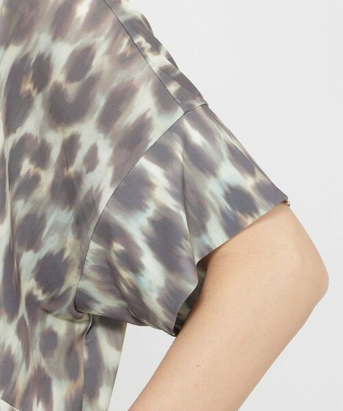 EVEX by KRIZIA  (大きいサイズ) / エヴェックス バイ クリツィア (オオキイサイズ) その他トップス | 【L】【接触冷感】【ウォシャブル】クールレオパードカットソー | 詳細6