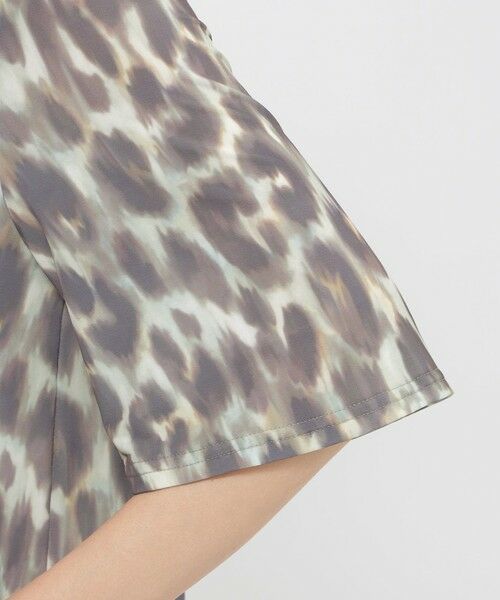 EVEX by KRIZIA  (大きいサイズ) / エヴェックス バイ クリツィア (オオキイサイズ) その他トップス | 【L】【接触冷感】【ウォシャブル】クールレオパードチュニックカットソー | 詳細7