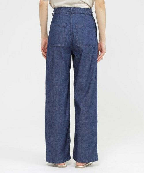 EVEX by KRIZIA (大きいサイズ) / エヴェックス バイ クリツィア (オオキイサイズ) その他パンツ | 【L】【接触冷感】【ウォッシャブル】クールデニムベイカーパンツ | 詳細5