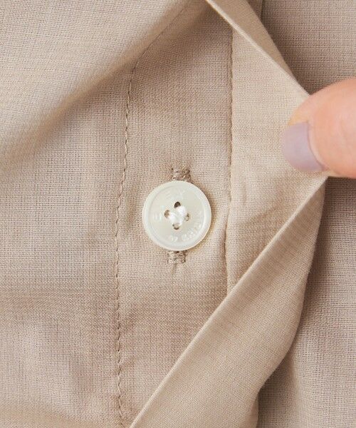 EVEX by KRIZIA  (大きいサイズ) / エヴェックス バイ クリツィア (オオキイサイズ) その他トップス | 【L】【接触冷感】【ウォッシャブル】シアーボイルロングシャツ | 詳細11